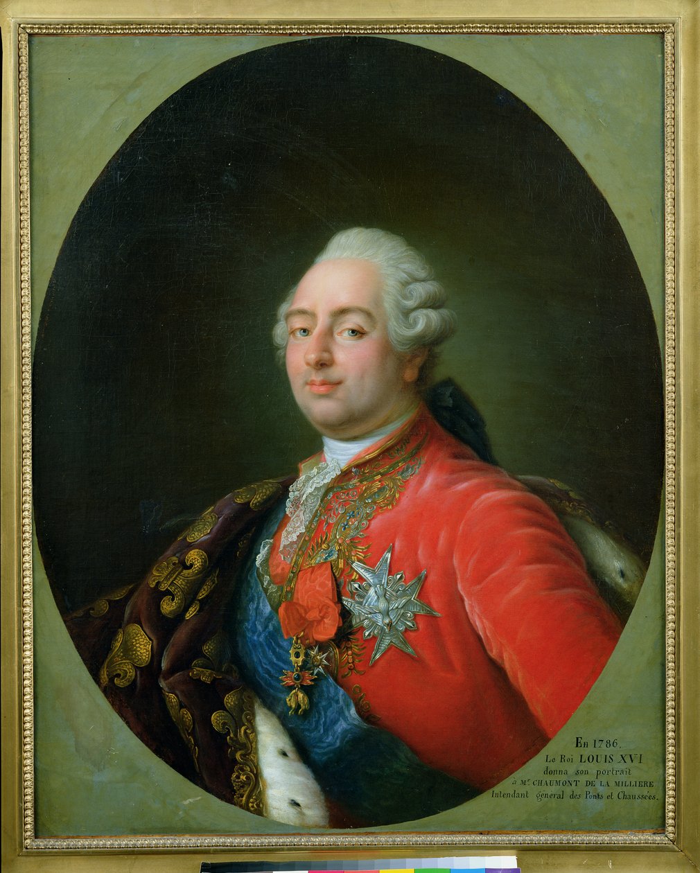 Lodewijk XVI (1754-93) 1786 door Antoine François Callet