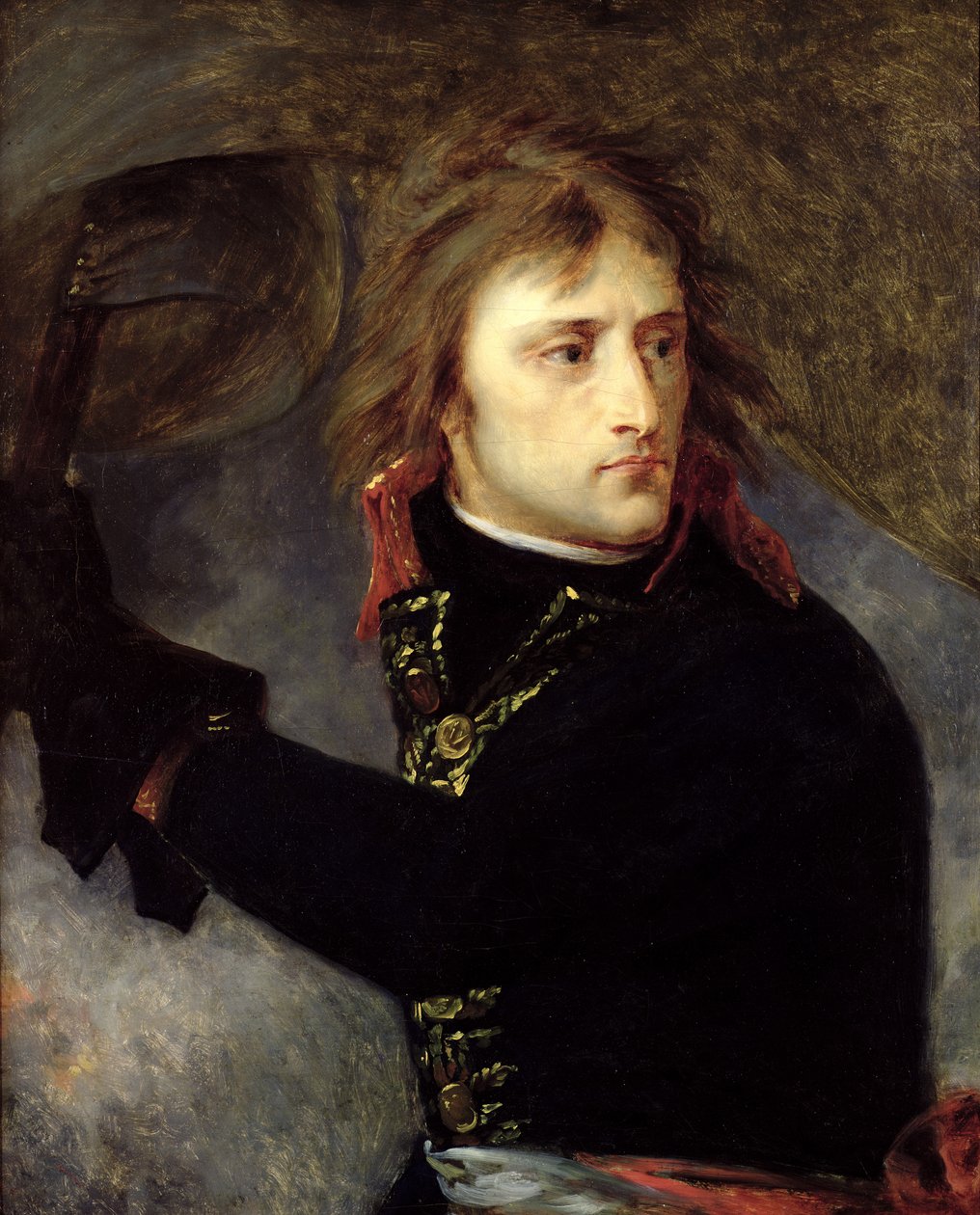 Bonaparte op de Brug van Arcole, 17 november 1796 door Antoine Jean Gros
