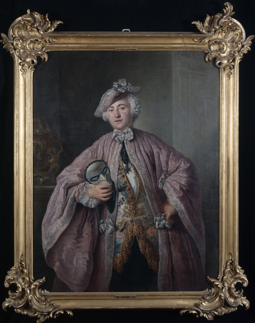 Franz Isaak von Chasot door Antoine Pesne