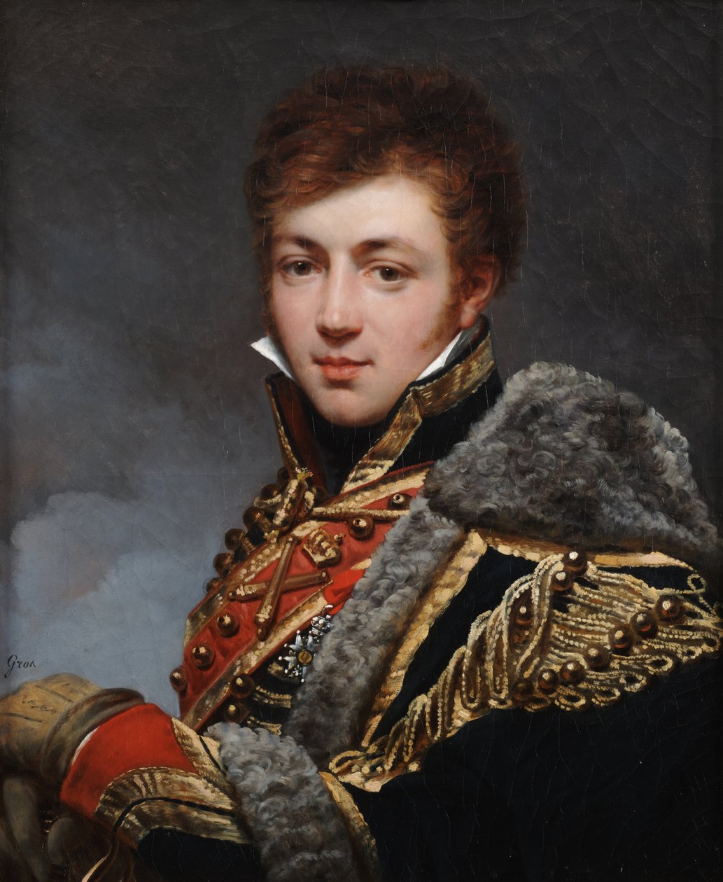 Portret van graaf Honoré de La Riboisière door Antoine-Jean Gros