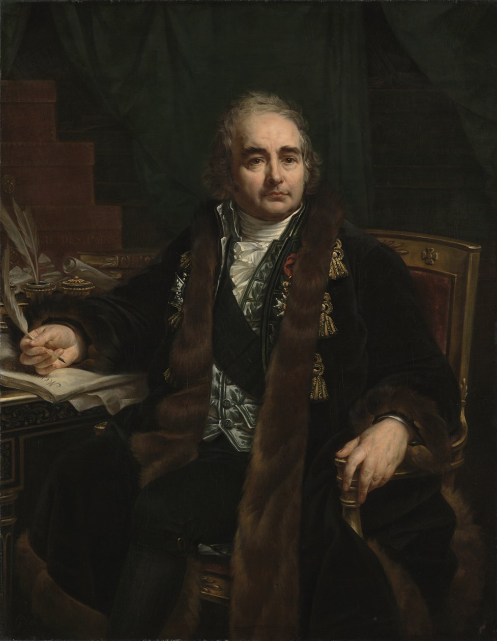 Portret van Graaf Jean-Antoine Chaptal door Antoine-Jean Gros