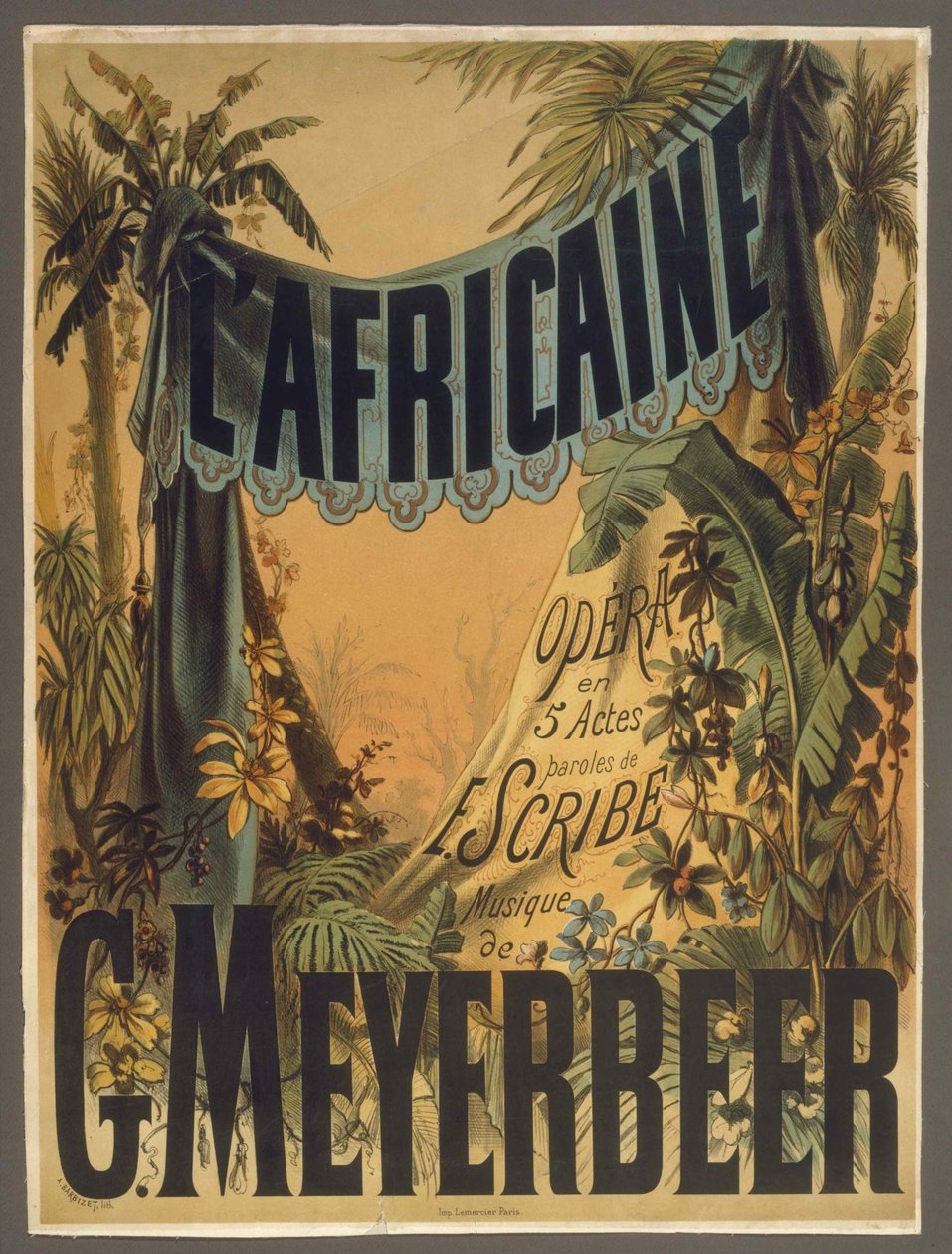 Poster voor de Opera L