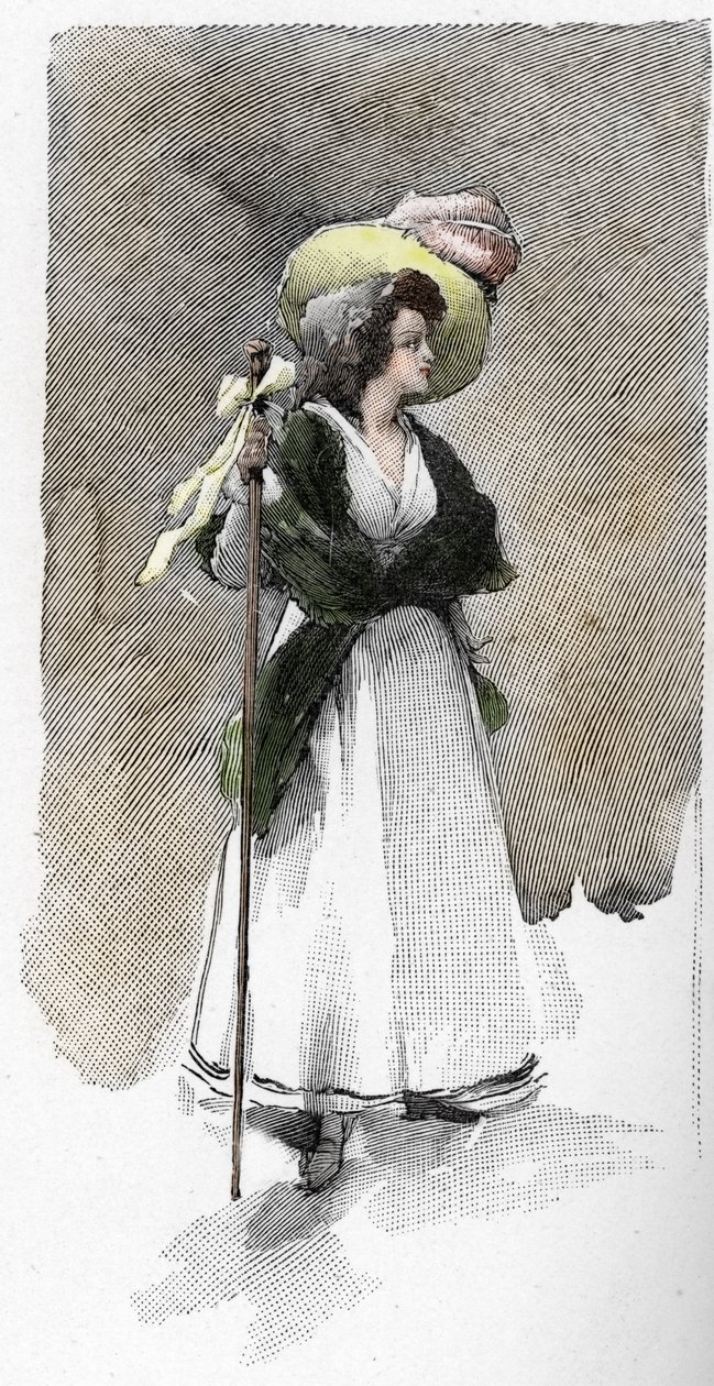 Portret van de Italiaanse zangeres Giuseppina Grassini (1773-1850) door Antoine Calbet