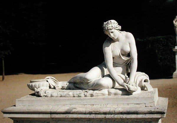 Nimf met een schelp, uit de Parterre de Latone door Antoine Coysevox
