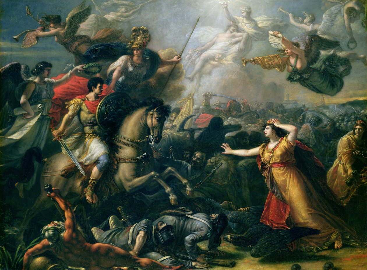 Allegorie van de Slag bij Marengo door Antoine François Callet