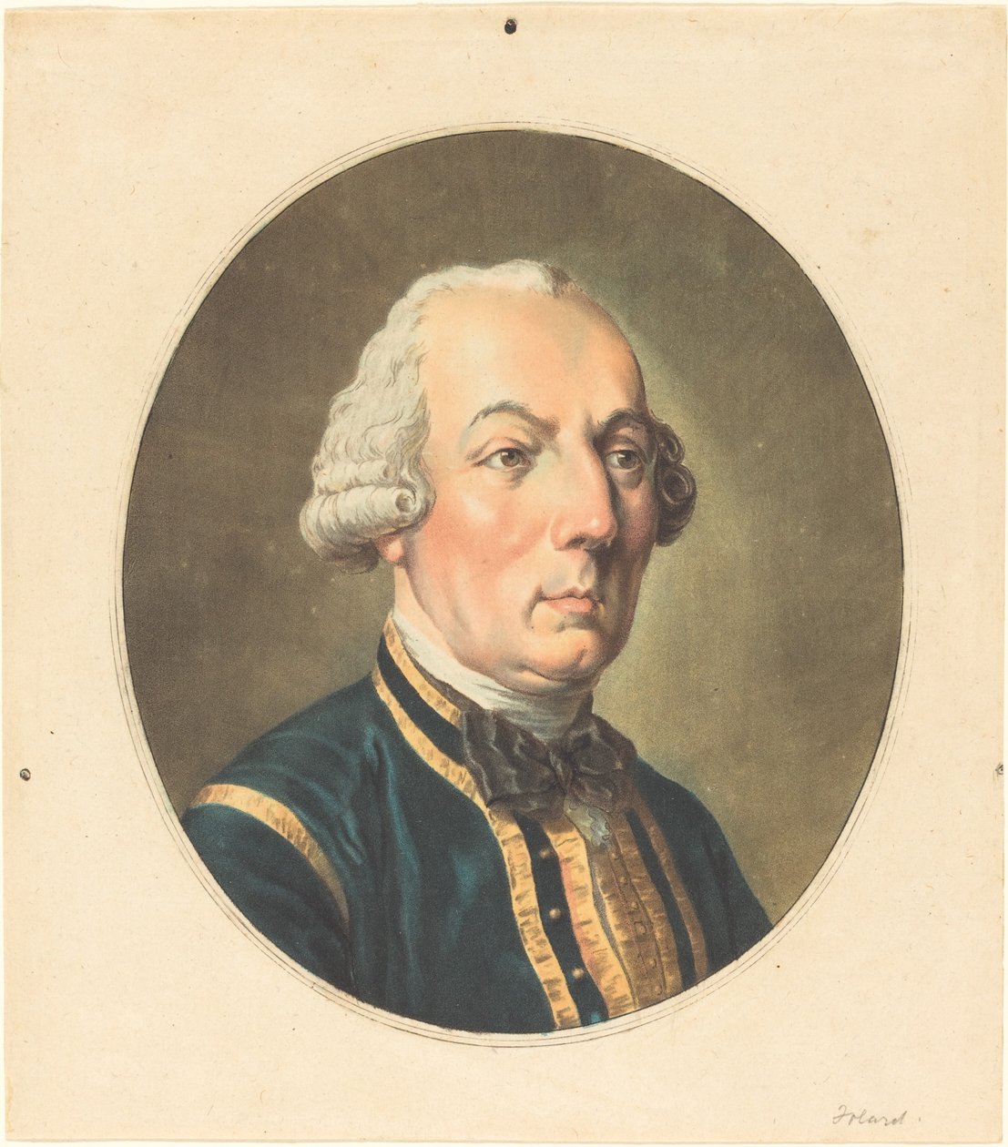 Jean Charles Folard door Antoine François Sergent