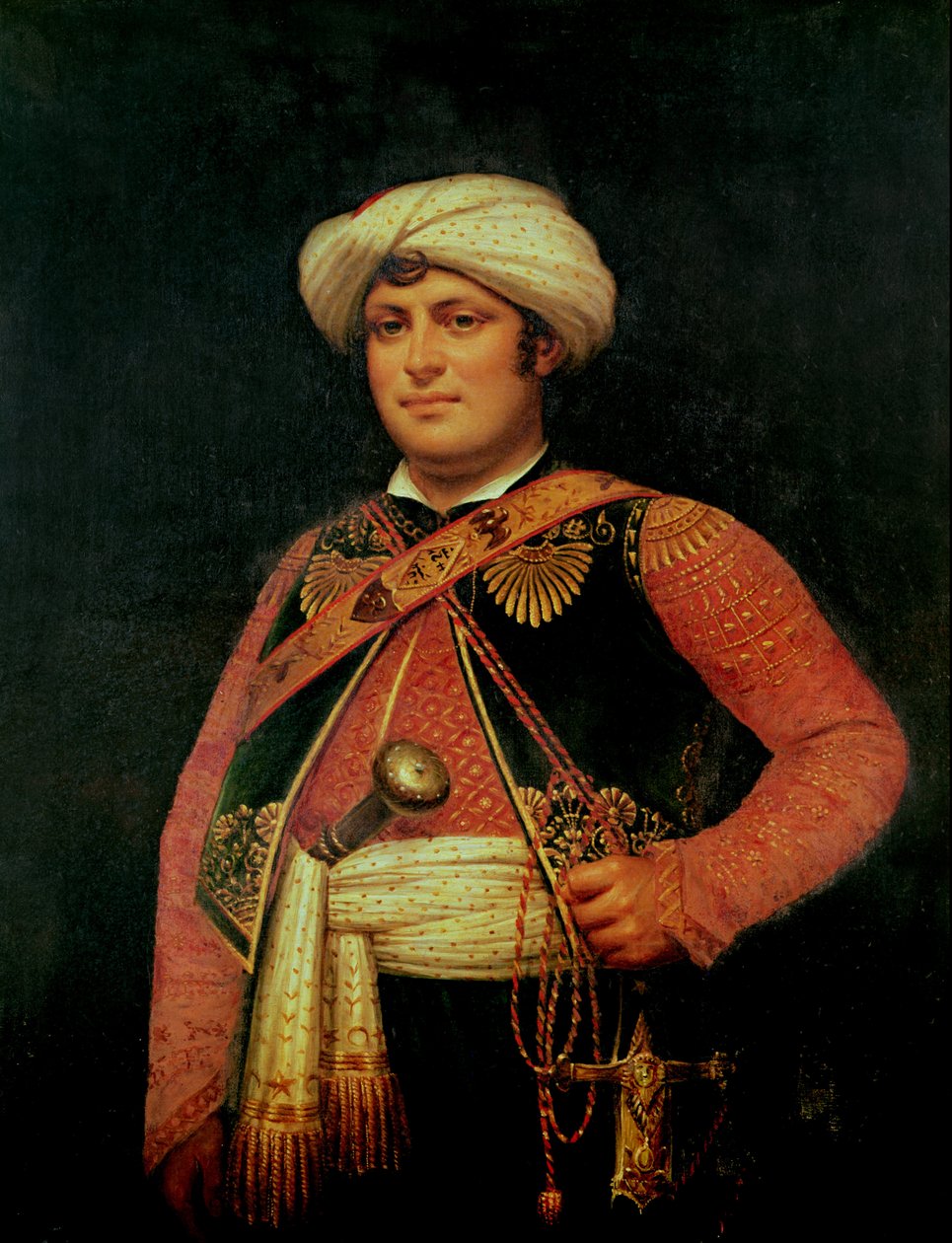 Roustan door Antoine Jean (attr. to) Gros
