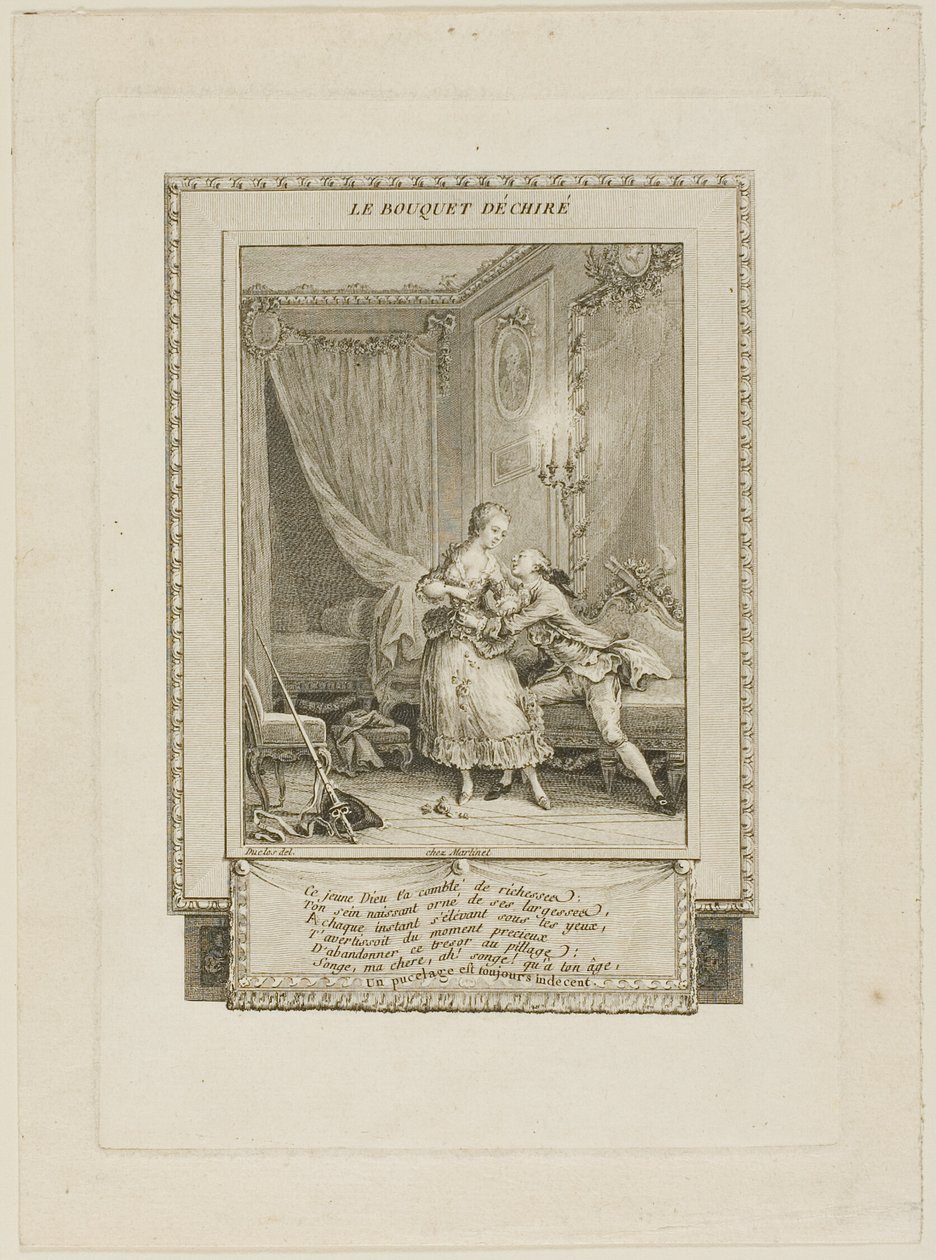 Het gescheurde boeket door Antoine Jean Duclos