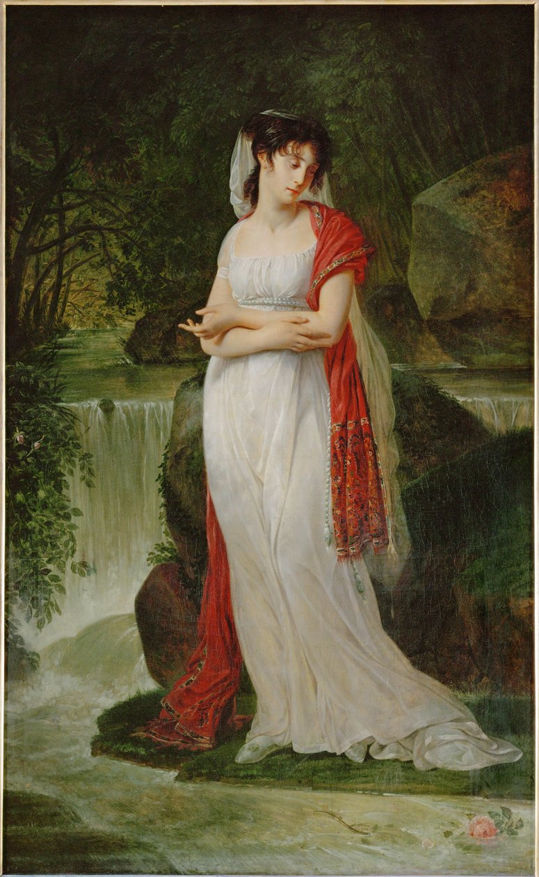 Christine Boyer, eerste vrouw van Lucien Bonaparte ... door Antoine Jean Gros