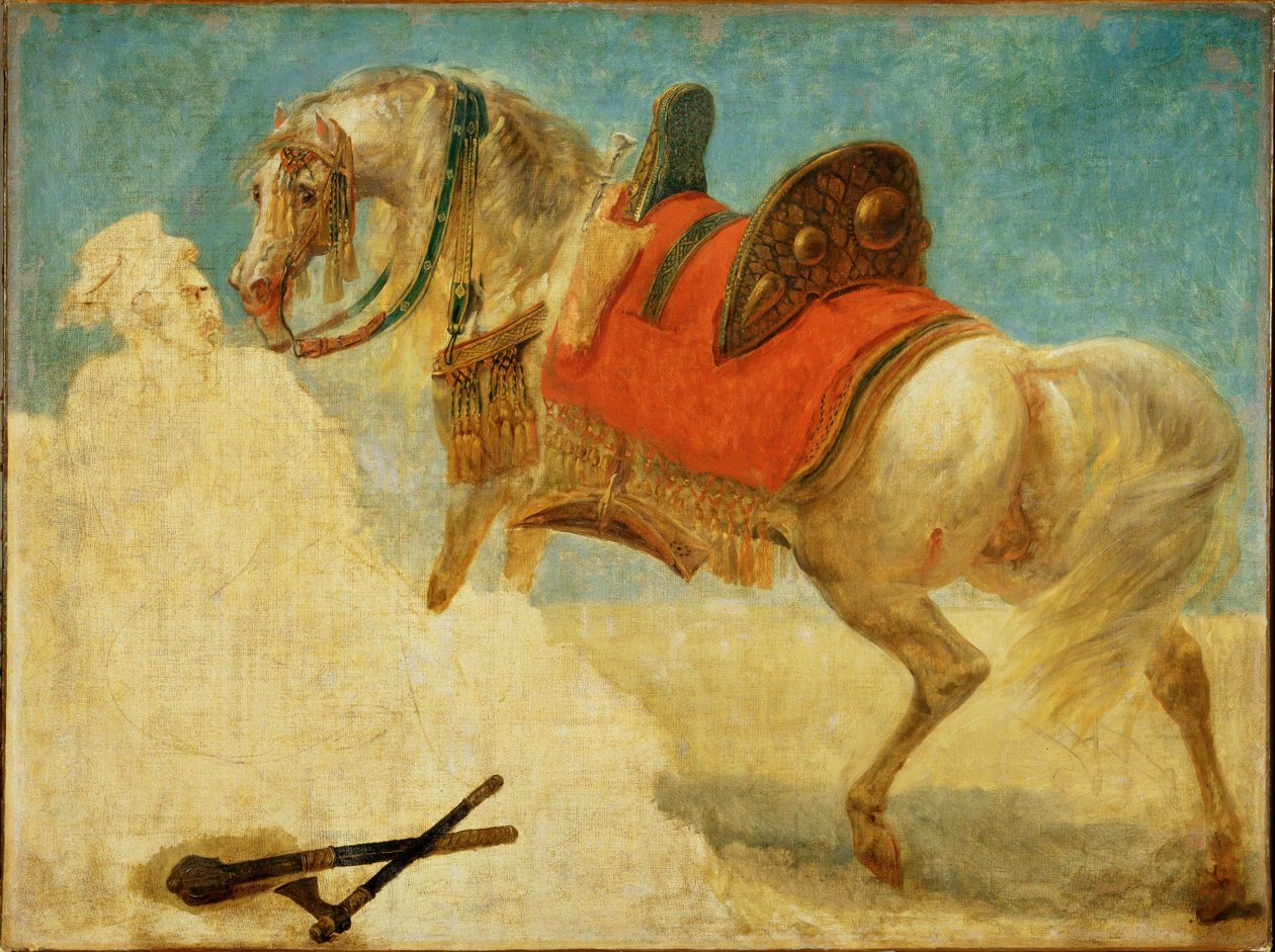 Studie van Arabisch paardentuig ... door Antoine Jean Gros