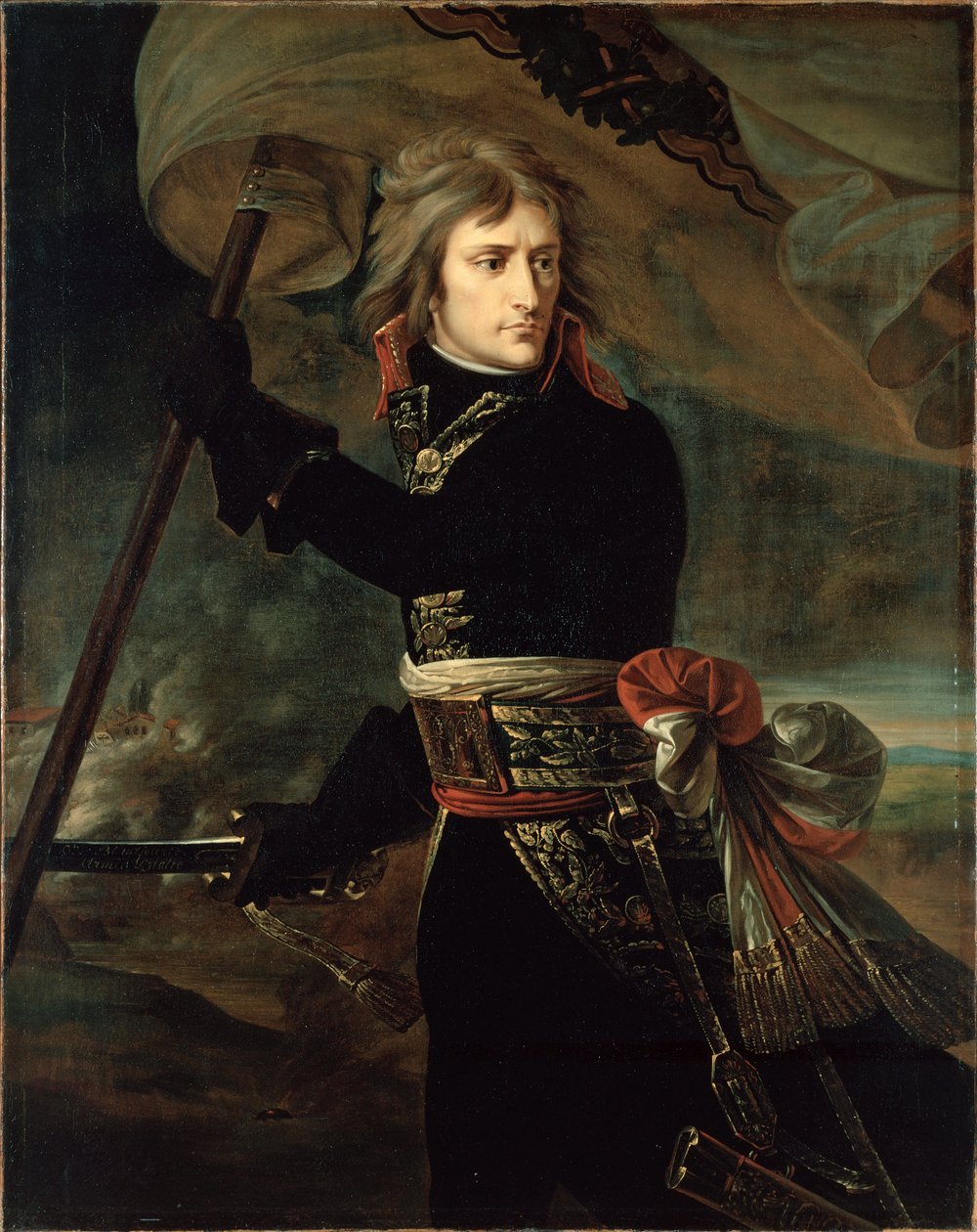 Frans: Napoléon Bonaparte au pont d