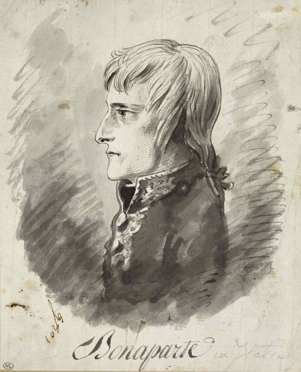 Napoléon Bonaparte, generaal in chef van het leger van Italië door Antoine Jean Gros