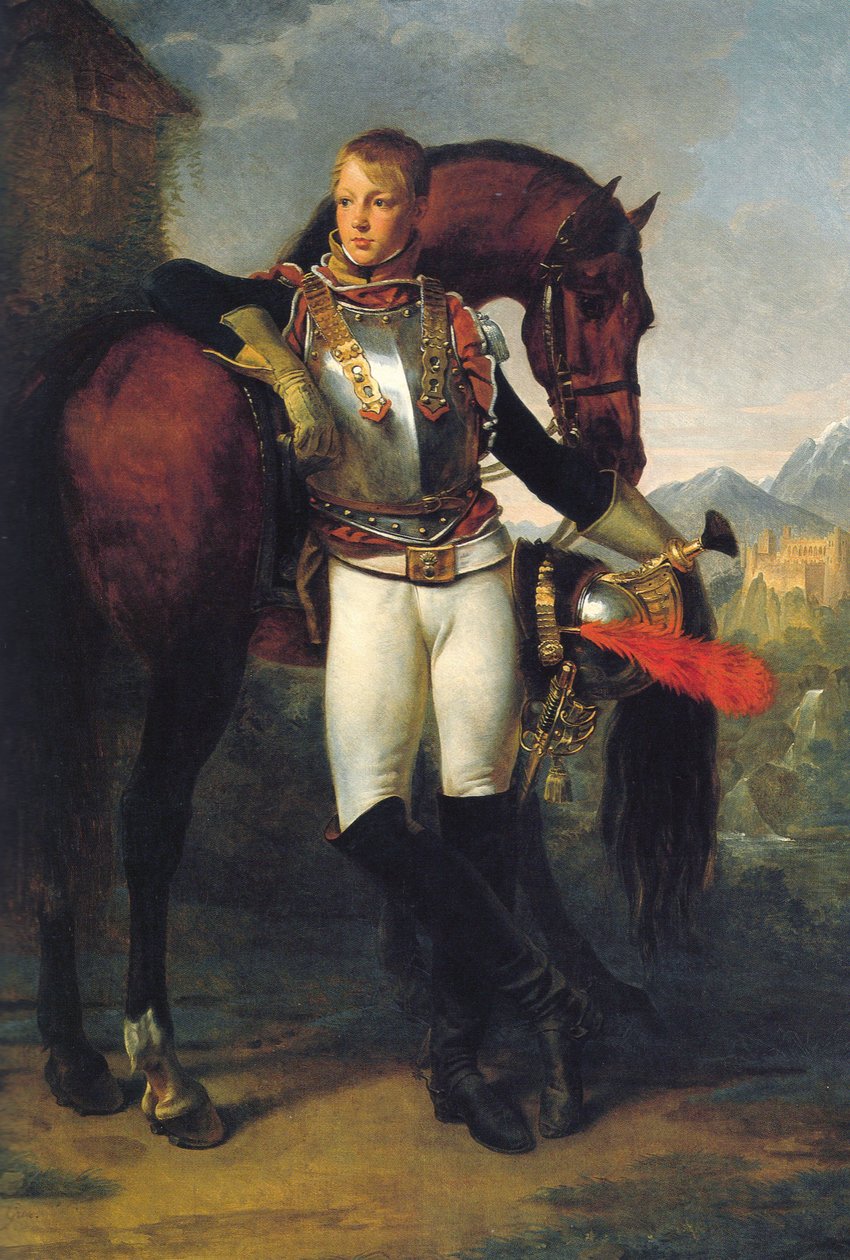 Portret van tweede luitenant Charles Legrand door Antoine Jean Gros