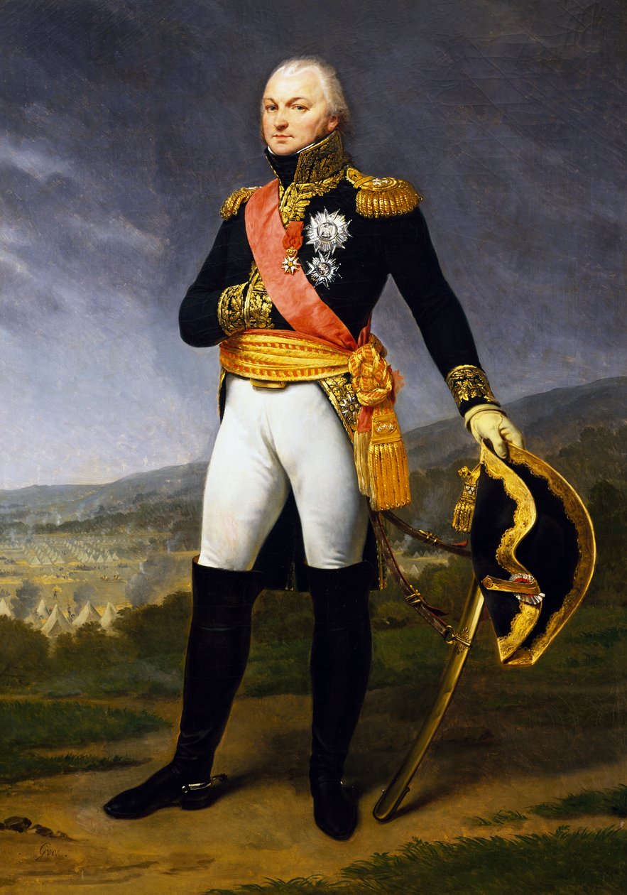 Portret van Claude Just Alexandre Louis Legrand door Antoine-Jean Gros