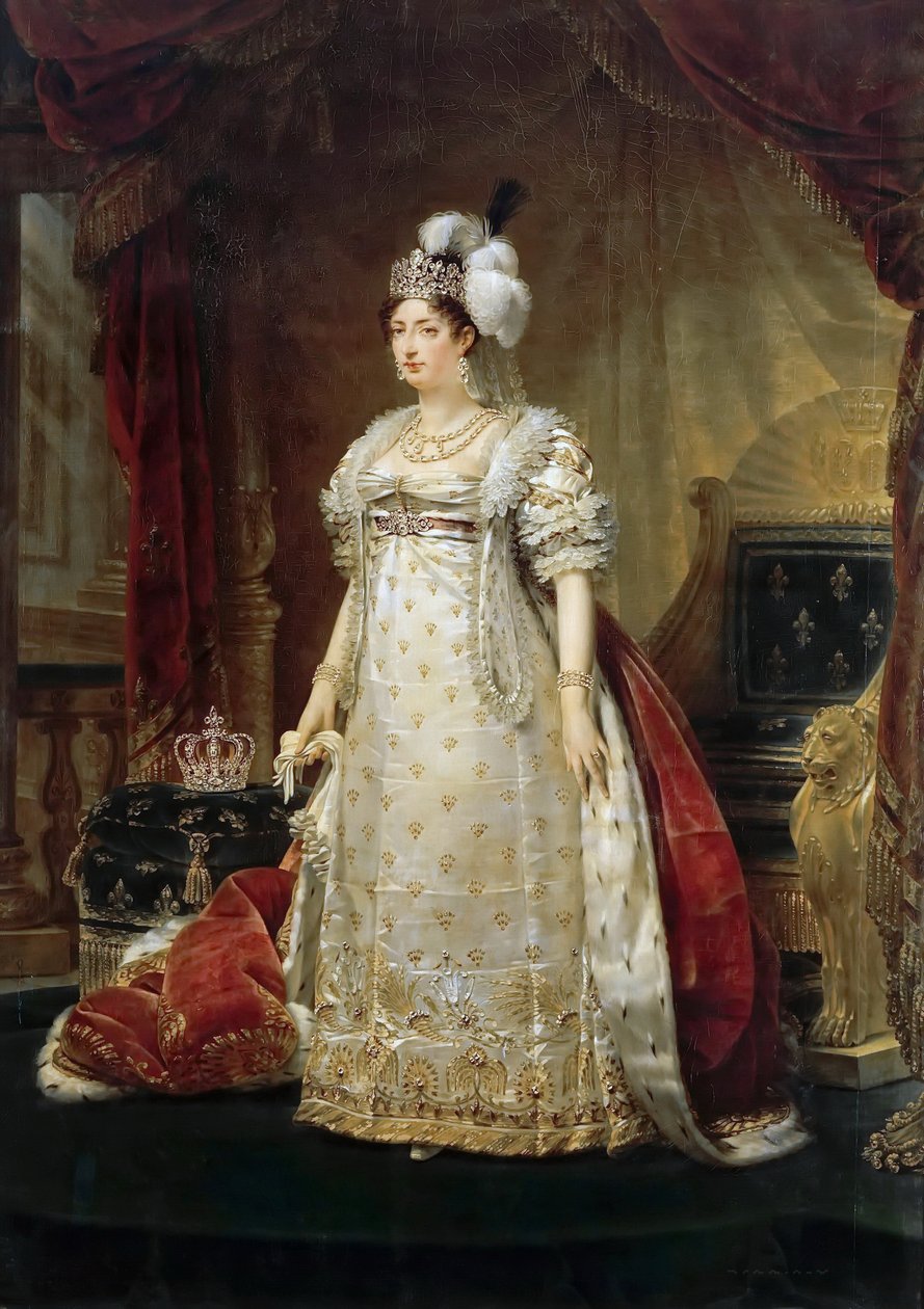 Marie Thérèse Charlotte van Frankrijk, genaamd Madame Royale door Antoine Jean Gros Baron