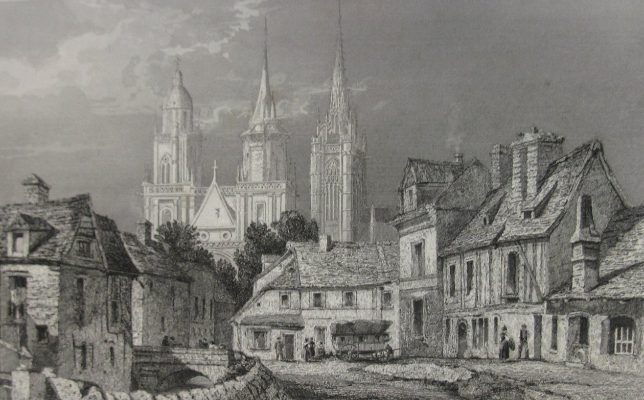 Normandië Jules Janin illustratie 155 door Antoine Leon Morel Fatio