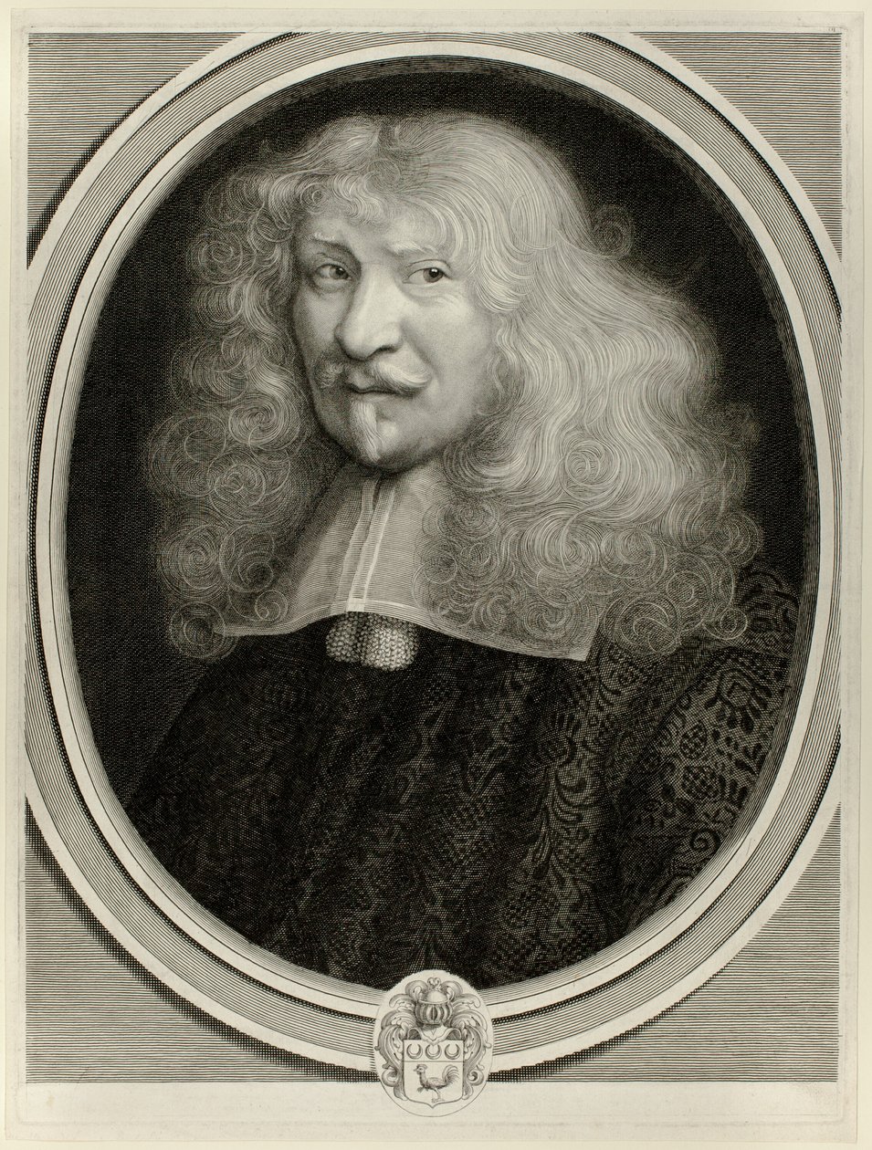 Denis Marin de la Châtaigneraye, secretaris van de koning door Antoine Masson