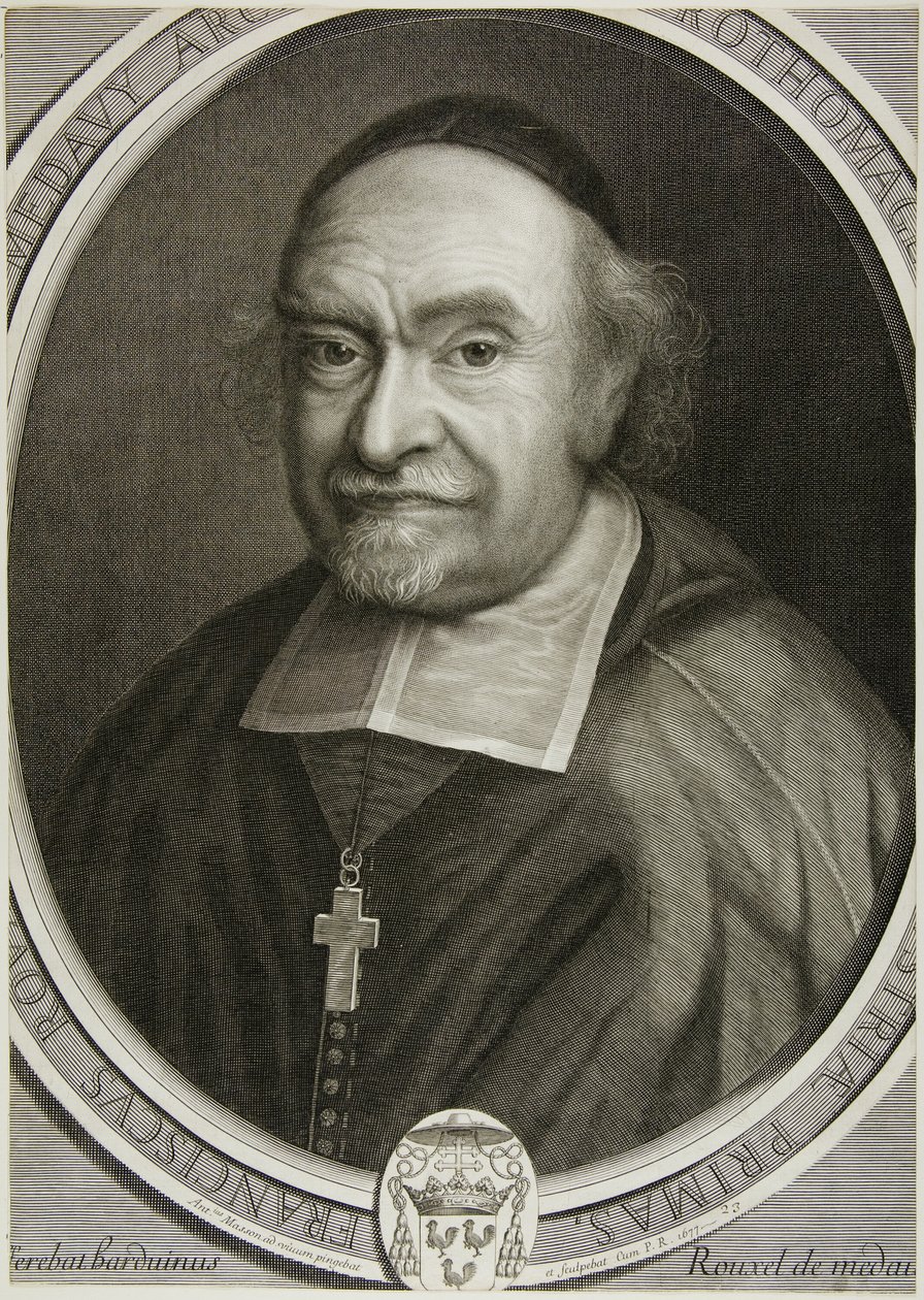 François Rouxel de Medavy, aartsbisschop van Rouen door Antoine Masson