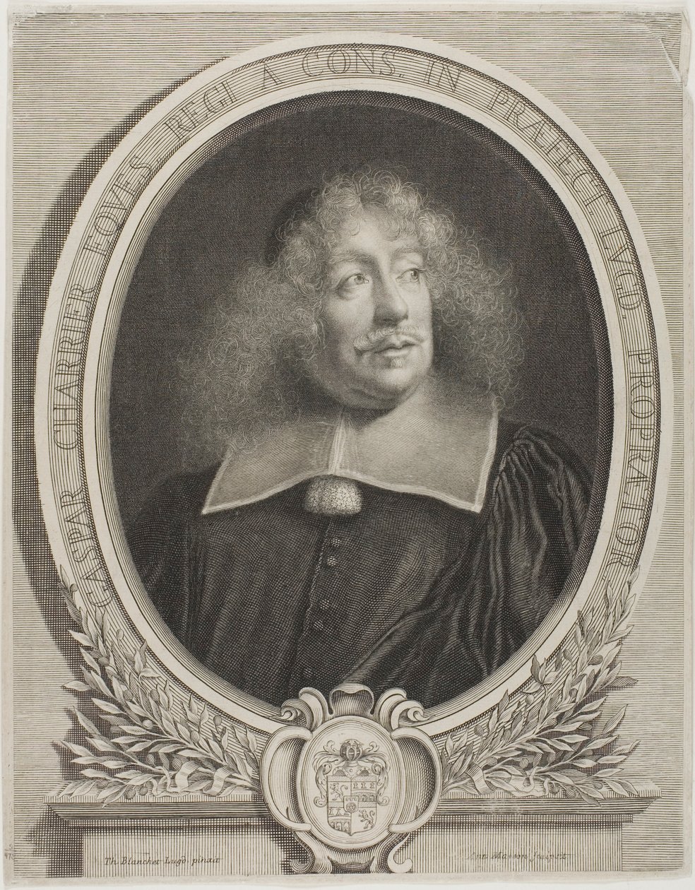 Gaspar Charrier, secretaris van de koning door Antoine Masson