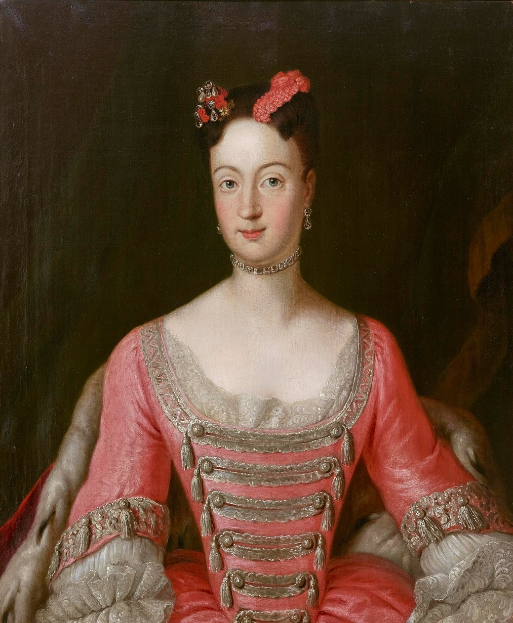 Prinses Wilhelmine van Pruisen, markgravin van Brandenburg-Bayreuth door Antoine Pesne