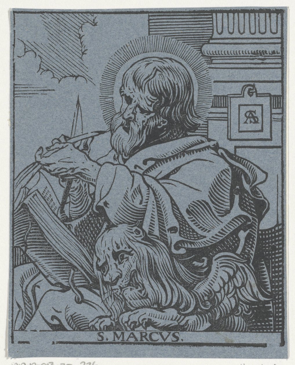 Marcus de evangelist door Antoine Sallaert