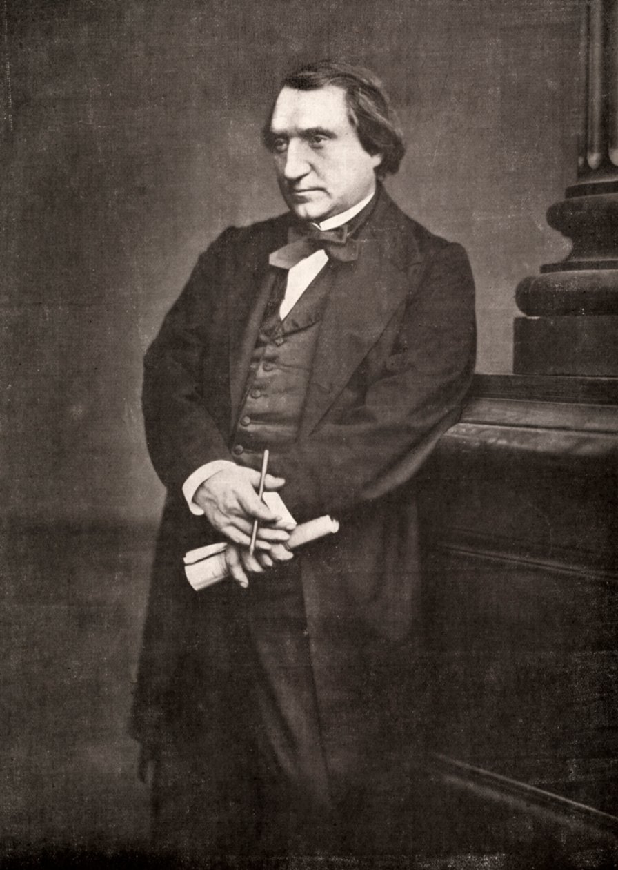 Ernest Renan, Franse filosoof en schrijver door Antoine Samuel Adam Salomon