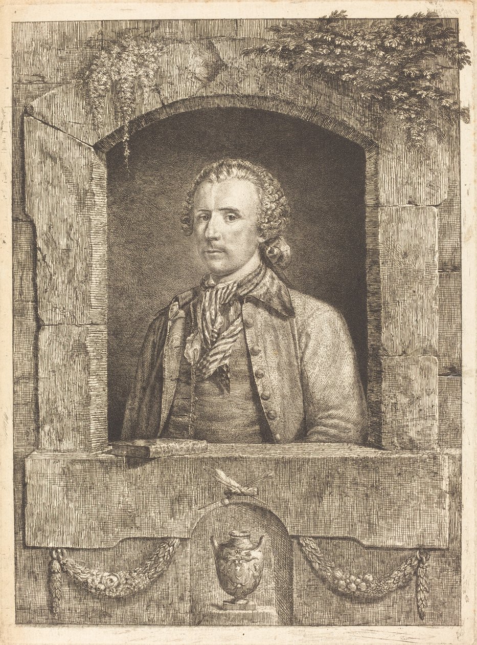 Zelfportret door Antoine de Marcenay de Ghuy