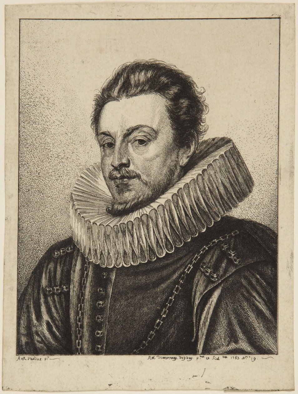 Van Dyke door Antoine de Marcenay de Ghuy