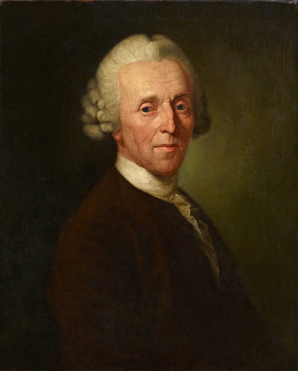 Portret van de dichter Christian Fürchtegott Gellert door Anton Graff