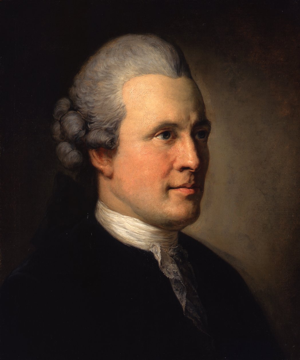 De arts en filosoof Johann Georg, ridder von Zimmermann door Anton Graff