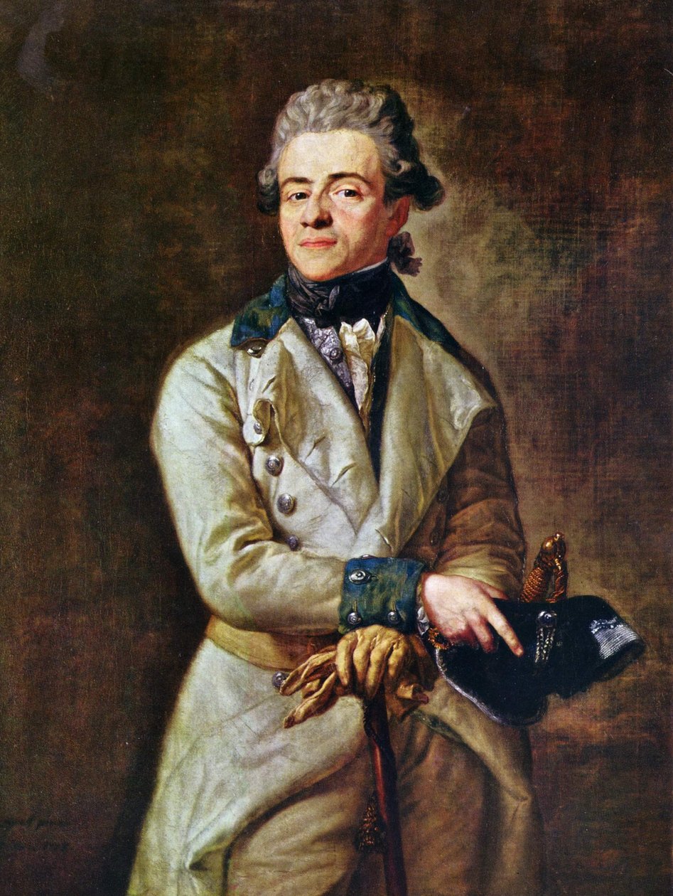 Duits: Hendrik XIII Graaf Reuss Portret van de erfprins Hendrik XIII door Anton Graff
