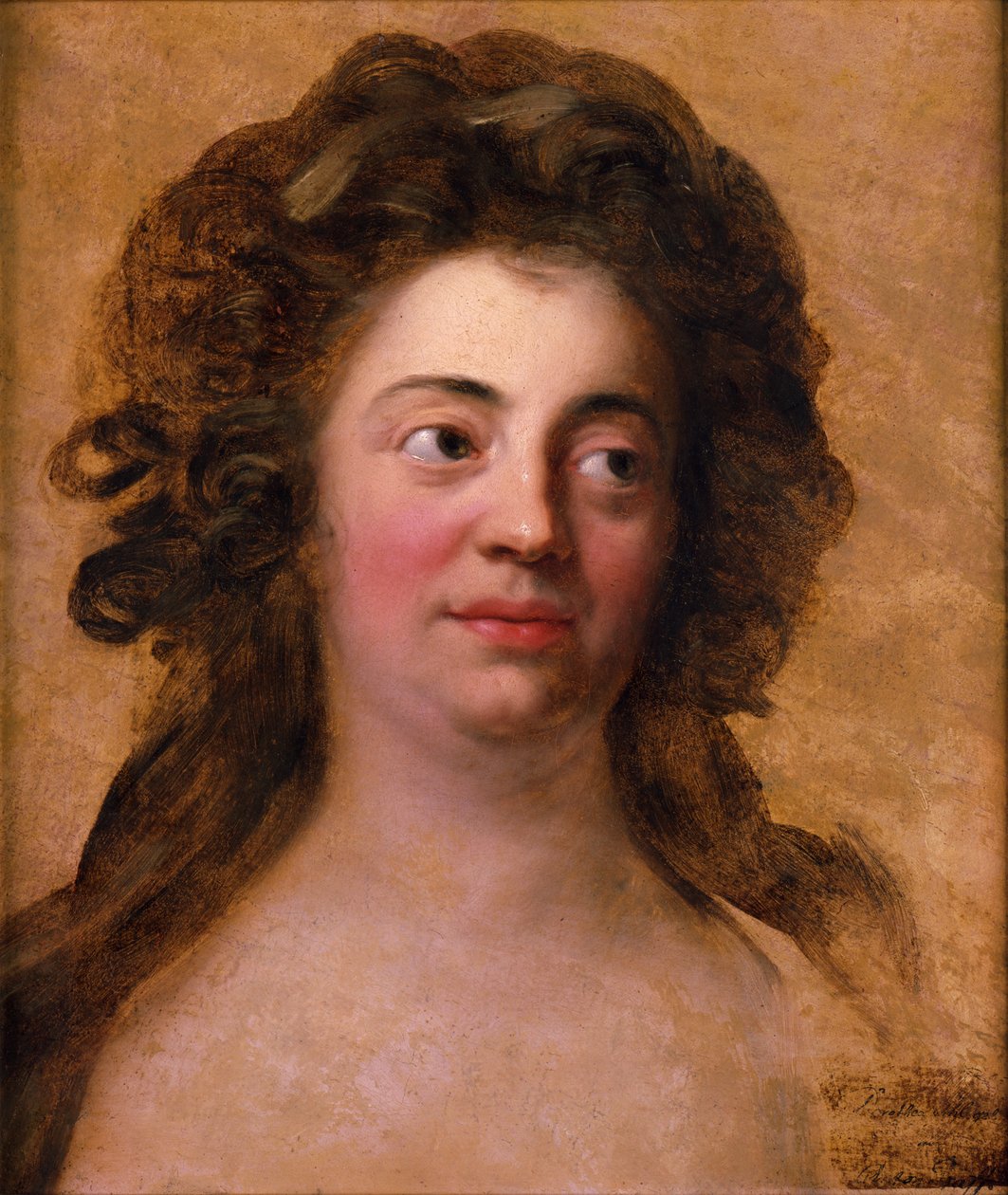 Portret van Dorothea Schlegel door Anton Graff
