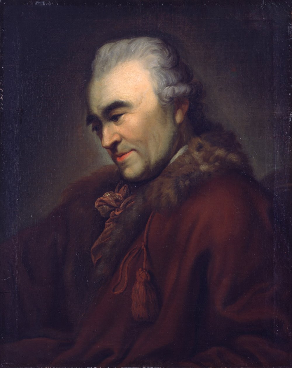 Portret van Johann Georg Sulzer door Anton Graff