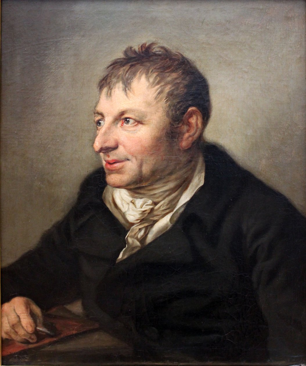 Portret van Carl Friedrich Demiani door Anton Graff