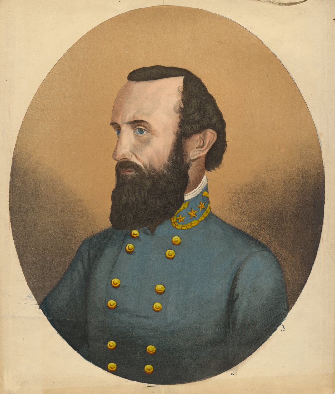 Thomas Jonathan Jackson door Anton Hohenstein