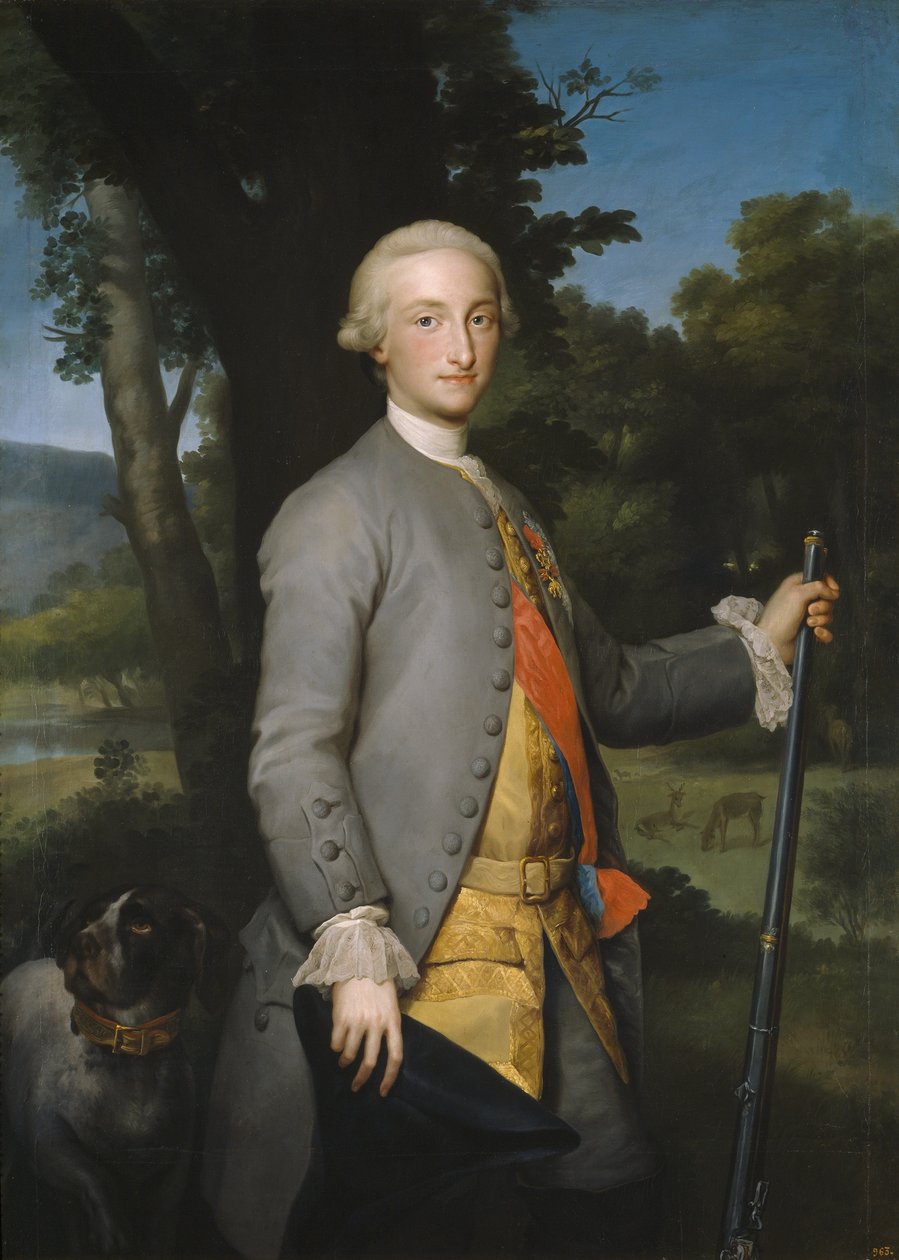 Prins van Asturië, toekomstig Karel IV van Spanje door Anton Raphael Mengs