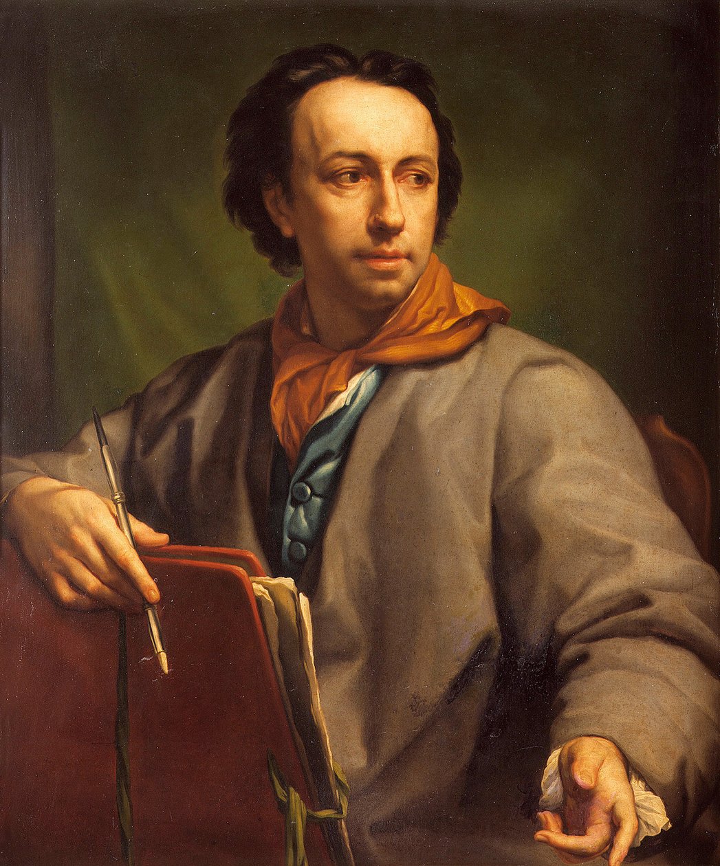 Zelfportret door Anton Raphael Mengs