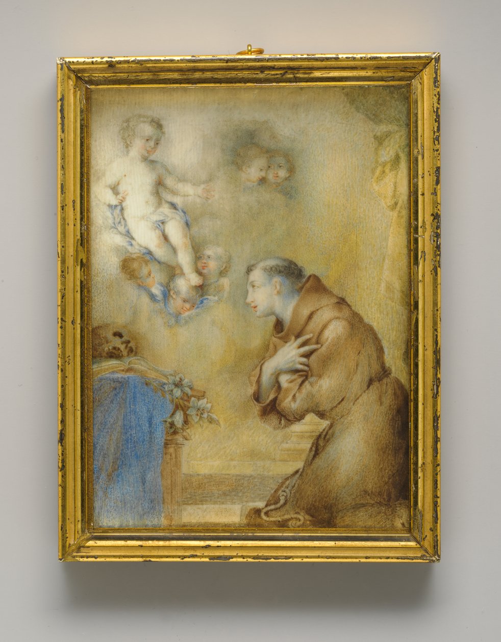 Het visioen van de heilige Antonius van Padua door Anton Raphael Mengs