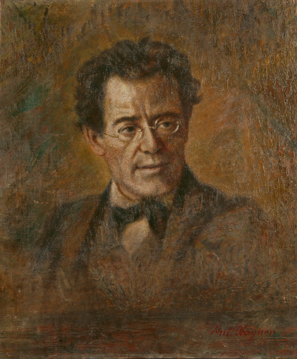 Gustav Mahler, componist en dirigent door Anton Wagner-Henning