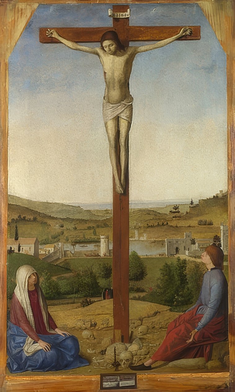 De kruisiging van Christus. 1475 door Antonello da Messina