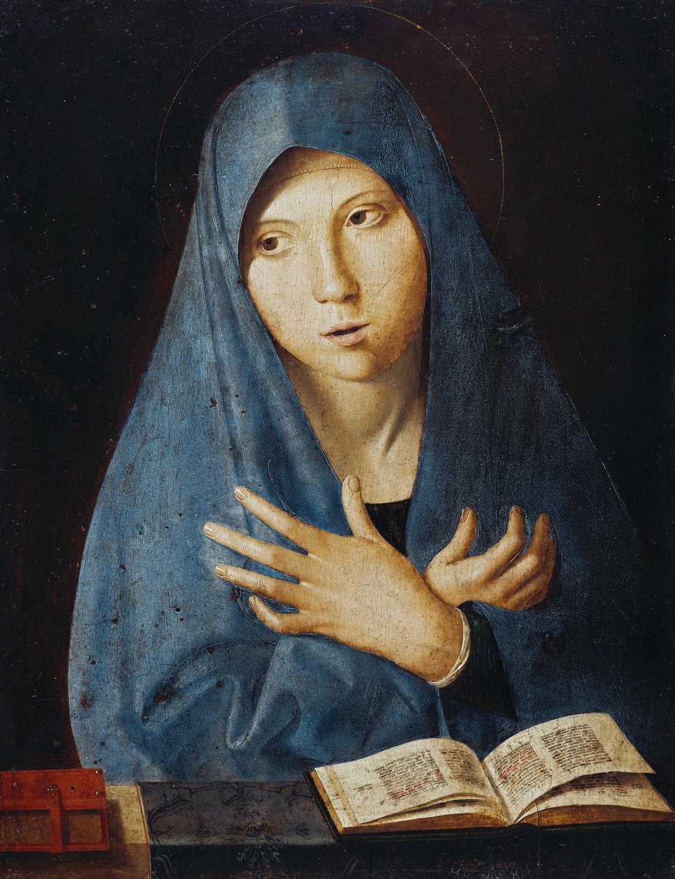 Maria van de Annunciatie door Antonello da Messina