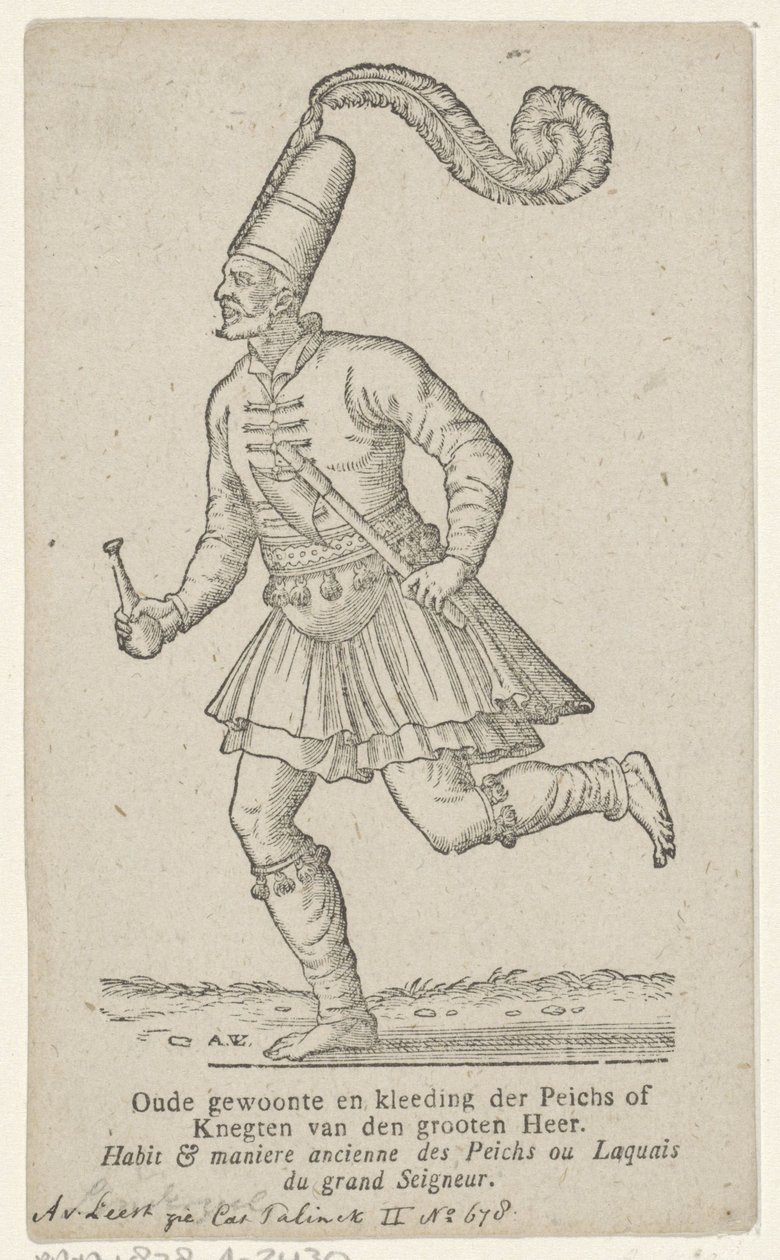 Man in Oosterse kleding door Antoni van Leest