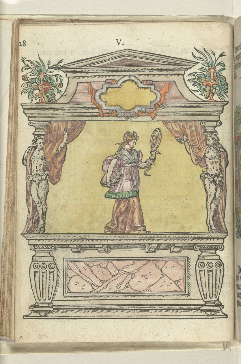 Toneel met personificatie van de Waarheid, 1578 door Antoni van Leest