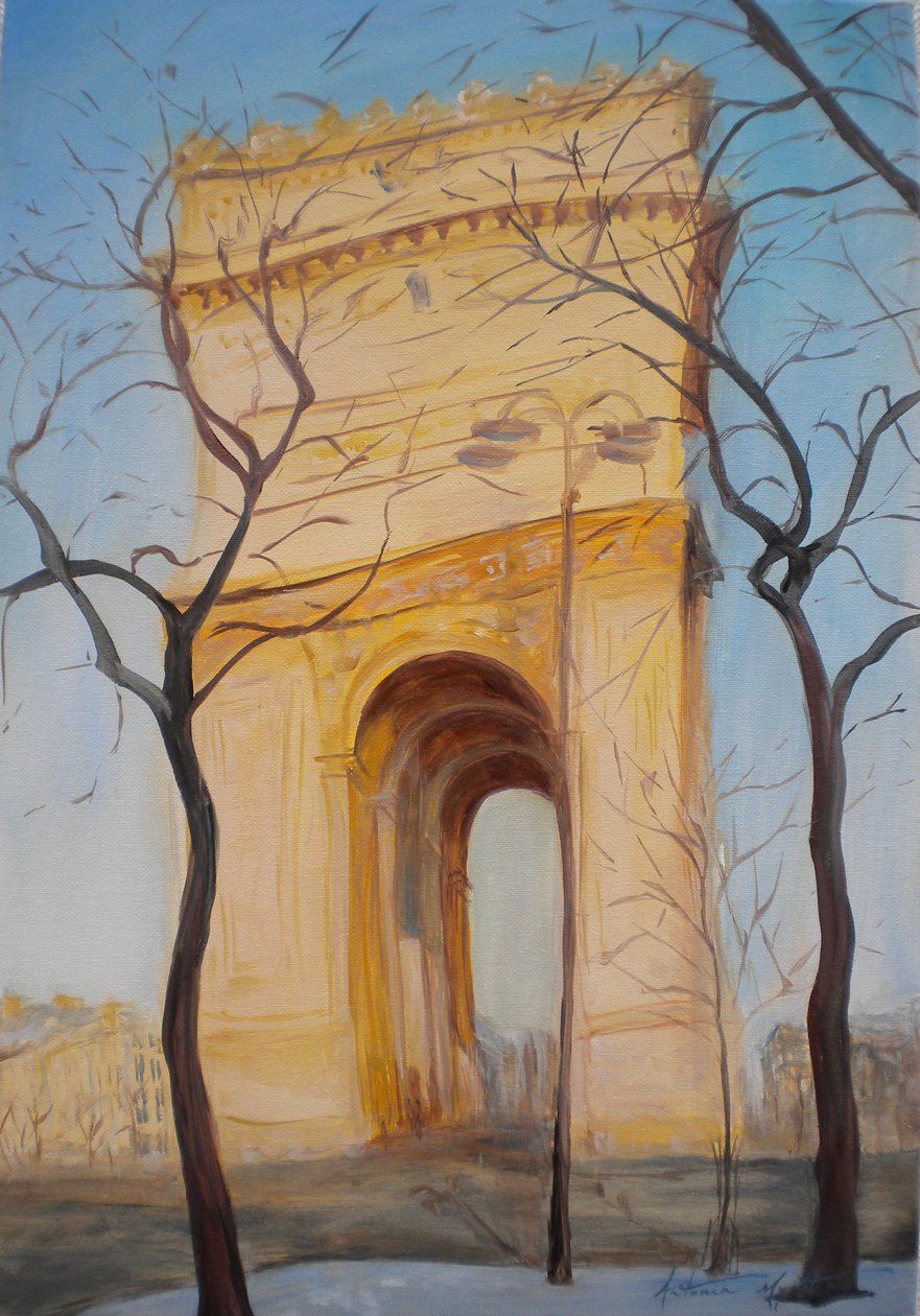 Arc de Triomphe, 2010 door Antonia Myatt