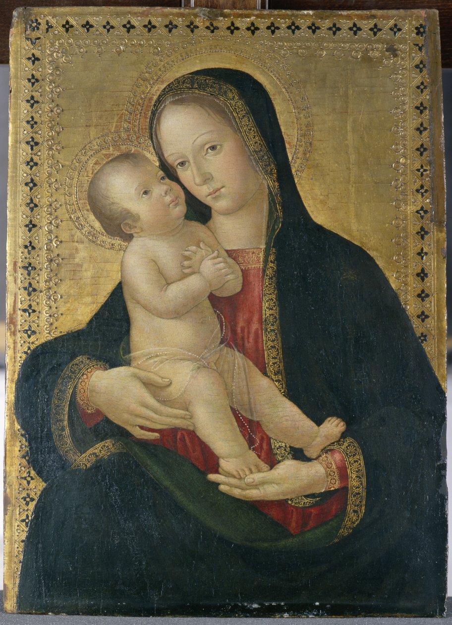 Madonna en Kind door Antoniazzo Romano