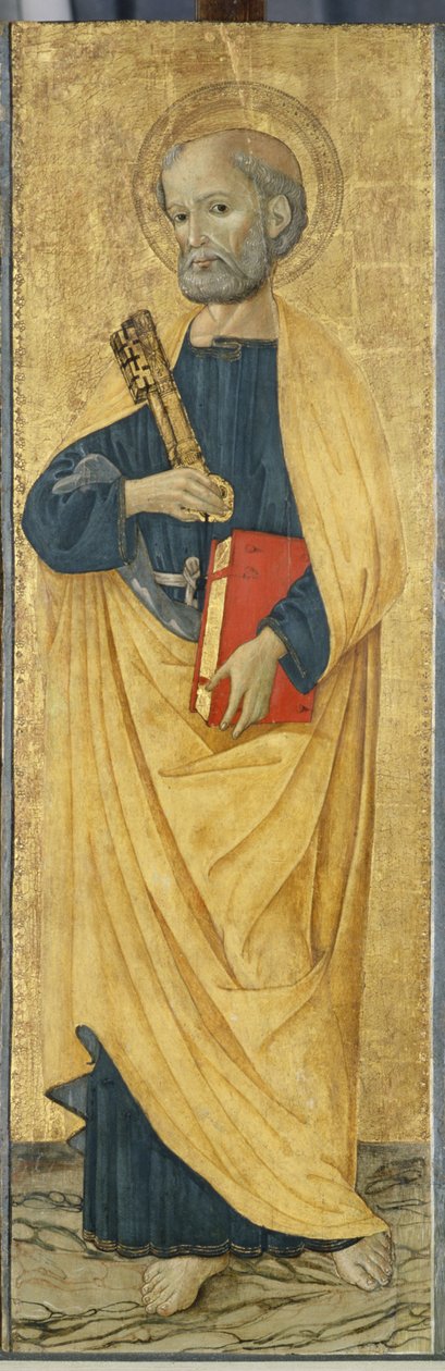 De Apostel Petrus door Antoniazzo Romano