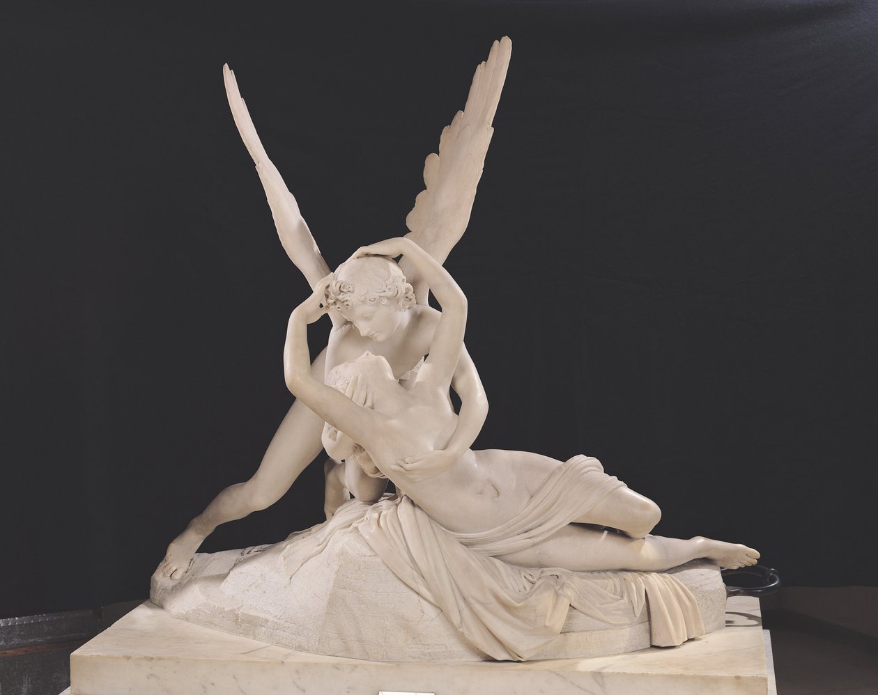 Psyche Wederopgewekt door de Kus van Cupido 1787-93 (marmer) door Antonio Canova