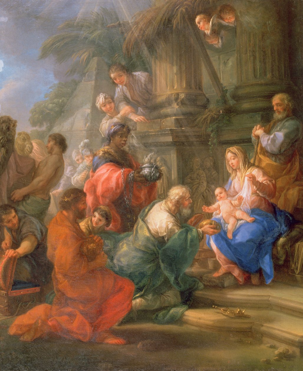 De aanbidding der wijzen door Antonio Cavalucci