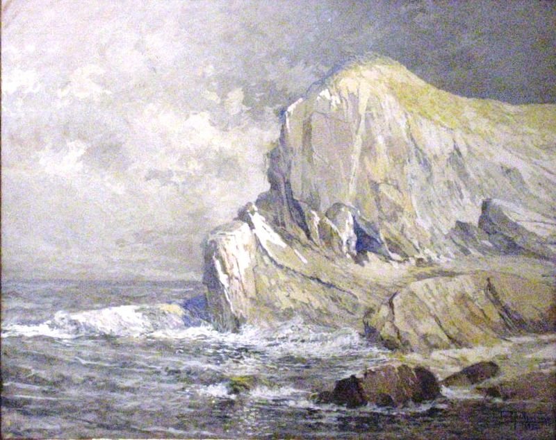 Rotsen van Alto Mar door Antonio Parreiras