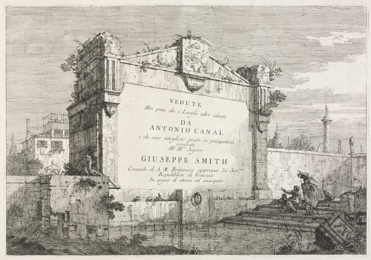 Uitzichten door Antonio Canaletto
